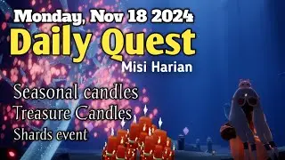 Sky Daily Quest today - Vault of Knowledge 18 Nov 2024 | Sky Children of the Light | Sandwichies Ch