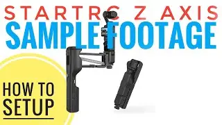 Стабилизатор StartRC Z Axis | Как настроить для DJI Pocket 3 | Примеры видео