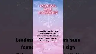 Cardinal Sign Leadership