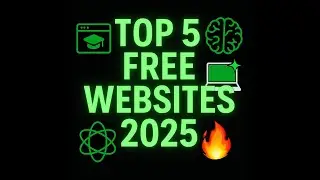 Top 5 Free Websites Every Student Should Use in 2025 🔥🌐