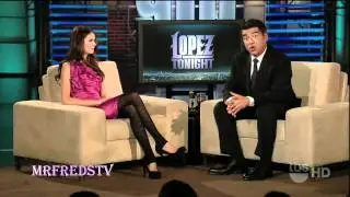 11 17 10 Nina Dobrev  amp;quot;Vampire Diaries amp;quot; Explains How To Be A Vampire  amp;amp; Cracks Jokes on Lopez Tonight