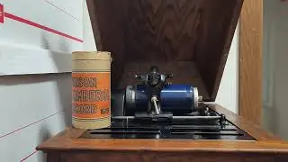 Got another Edison cylinder phonograph for my collection final test 