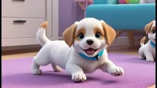 Puppy Bellies Go Rub Rub Rub | English Nursery Rhyme | Kids Songs | Baby Music
