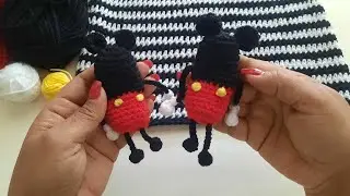 Micky antiestres crochet #crochet_patern #crochet #normaysustejidos