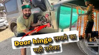 Thar mein door hinge लगाने का सही तरीका (Diwali special vlog)