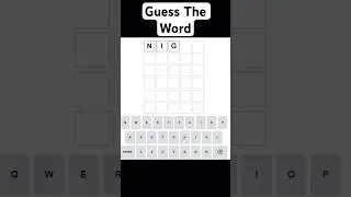 Wordle Gameplay 1