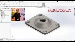 Section a part 1 SOLIDWORKS 2024 / CSWA || By AutoCAD wallah || Solidwork Tutorial 2024 ||