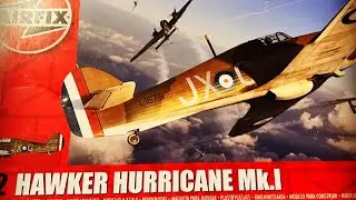 Building the 1:72 Airfix Hawker Hurricane Mk1 - a Beginners journey