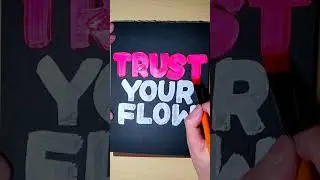 You Are Exactly Where You Need To Be | Block Lettering
