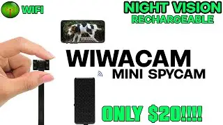 WIWACAM MW5 Night Vision MINI SPYCAM Review | ONLY $20!!!