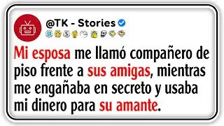 Mi esposa me llamó compañero de piso frente a sus amigas, mientras me engañaba en secreto y usaba...