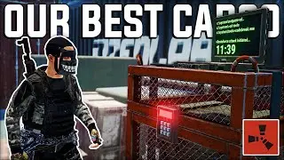 TAKING OVER the BEST RUST CARGO SHIP For INSANE END GAME LOOT - Rust Gameplay