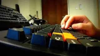 Clicker F21-7D typing test (Blue alps switch)