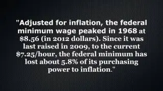 Wages Vs Inflation w/ Citations