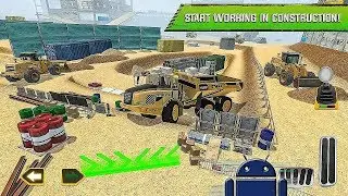 Construction Site Truck Driver - Android Gameplay