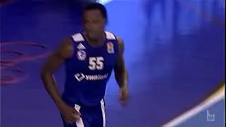 Jabarie Hinds rises for the SLAM (Spars - MZT Skopje Aerodrom, 9.10.2019)