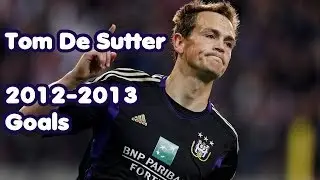 Tom De Sutter ► All goals 2012-2013