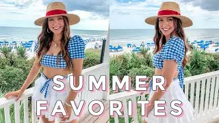 MY SUMMER FAVORITES! | CUTE DRESSES, SWIMSUIT TRY ON + MORE!