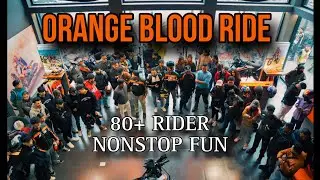 Riding with 80+ KTM rider! | Orange Blood Ride Vlog @KTM