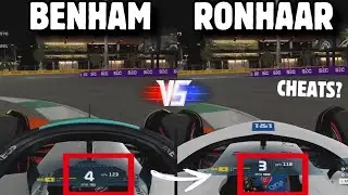 Ronhaar vs Benham: CHEATS aufdecken? | F1 22 ESPORTS Fahrer LIGA Qualifying VERGLEICH (Analyse)