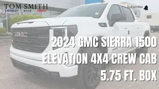 2024 GMC SIERRA 1500 ELEVATION 4X4 CREW CAB 5.75 FT. BOX