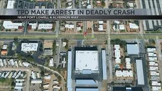 Tucson man arrested in connection with fatal head-on crash