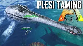 Ark Survival Evolved 10 | HOW TO TAME A PLESIOSAUR | Gameplay / Letsplay 1080p HD