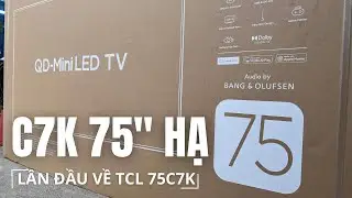 Tr&ecirc;n Tay TCL Mini LED 75C7K &ndash; Lần Đầu Về H&agrave;ng, Gi&aacute; RẺ BẤT NGỜ | Đ&aacute;nh Gi&aacute; Từ H&igrave;nh Ảnh Đến &Acirc;m Thanh