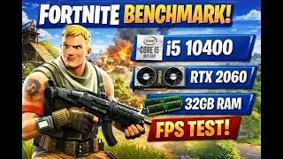 Fortnite Chapter 7, Season 1 benchmark DirectX 12 settings Intel I5 10400 , RTX 2060 , 32gb ram
