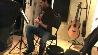 In studio for Mischa Marcks