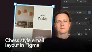 Chess Style Email Layout in Figma for Email Designers (Tested in Outlook)