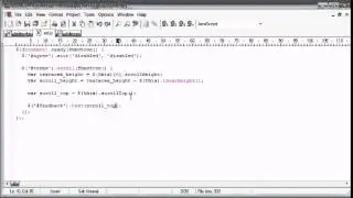 jQuery Tutorial   91   Enabling checkbox after scrolling