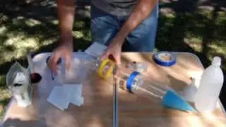 Baking soda and vinegar rocket