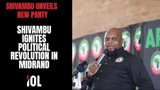 Floyd Shivambu Launches Afrika Mayibuye Movement Party in Midrand, Promises Bold Reforms.
