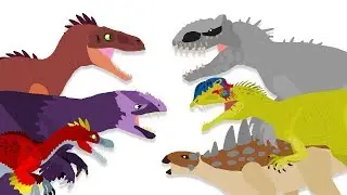 DinoMania | Ютараптор -  Динозавры сборник новые эпизоды 2018