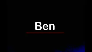 Ben - savaş sal