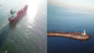 De zuidpier van IJmuiden (Versie 2)