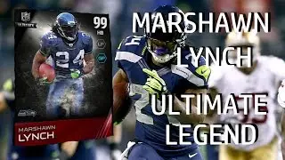 Madden 15 Ultimate Team- MUT 15 Card Review- 99 Overall Ultimate Legend Marshawn Lynch