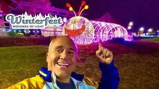 WINTERFEST WONDERS OF LIGHT 2022 Walking Tour | Pigeon Forge, TN
