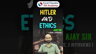 Hitler and Ethics | Sarat Chandra IAS Academy | Best Civils Coaching in Vijayawada & Hyderabad