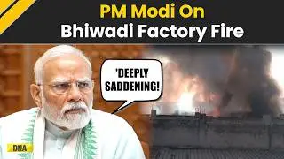 PM Modi News: Workers Burnt Alive In Rajasthan's Bhiwadi Factory Fire, PM, VP Break Silence On Loss
