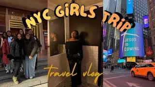 NYC Girls Trip Vlog !🗽✨| LifewDes