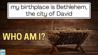 CHRISTMAS Who Am I Bible Character Guessing Game!