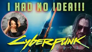 BLIND REACTION TO KEANU REEVES REVEAL ON #CYBERPUNK2077 + emotional character death