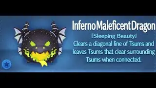 Jul 23 New Tsum ! Disney Tsum Tsum Inferno Maleficent Dragon SL6 Gameplay