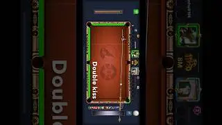 Comment your favourite: Single kiss shot or double kiss shot 😍 in 8 ball pool 😍