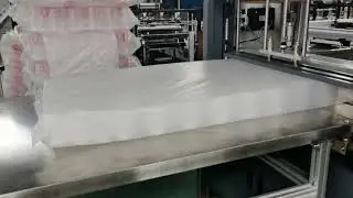 Automatic plastic hdpe pp pet pvc  empty bottle bagger packing machine