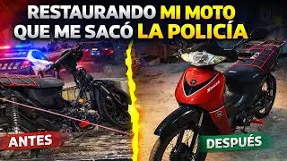 RECUPERO MI MOTO Y ASI ESTABA...