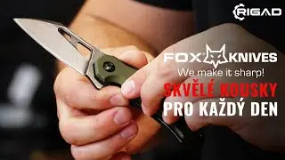Nová značka, nové nože, nové možnosti: Fox Knives je tu! Rigad