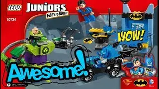 LEGO Juniors Batman & Superman vs Lex Luthor 10724 toy opening!